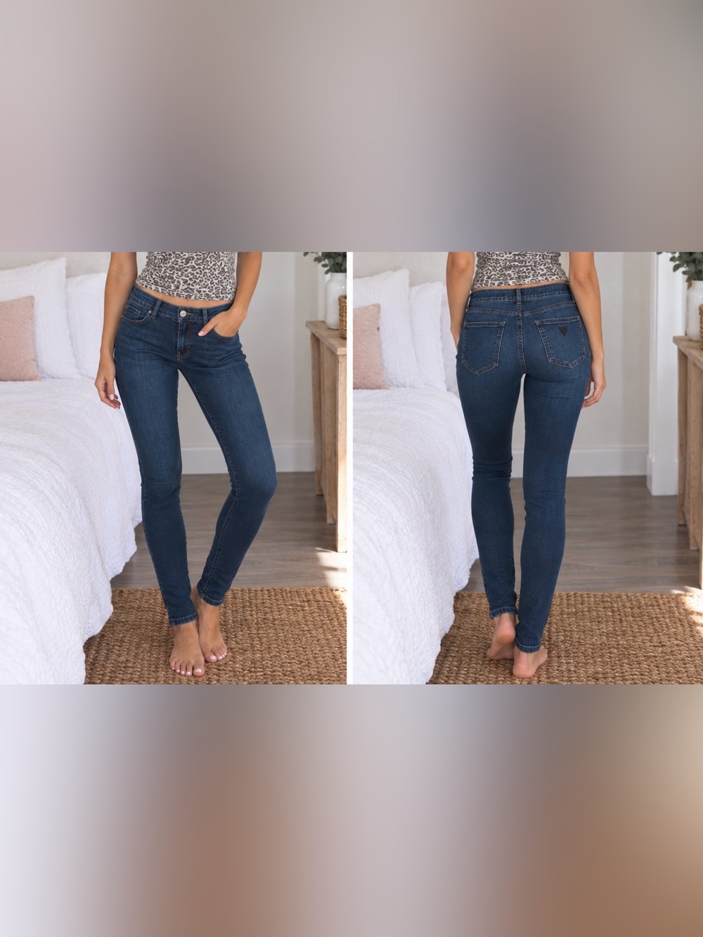 Guess Dark Indigo Skinny Jeans